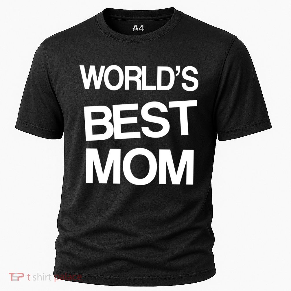 World's Best Mom Cooling Performance Crew T-Shirt