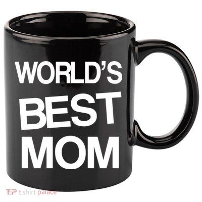 World's Best Mom 11oz C Handle Ceramic Mug