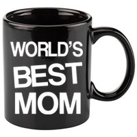 World's Best Mom 11oz C Handle Ceramic Mug