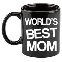 World's Best Mom 11oz C Handle Ceramic Mug