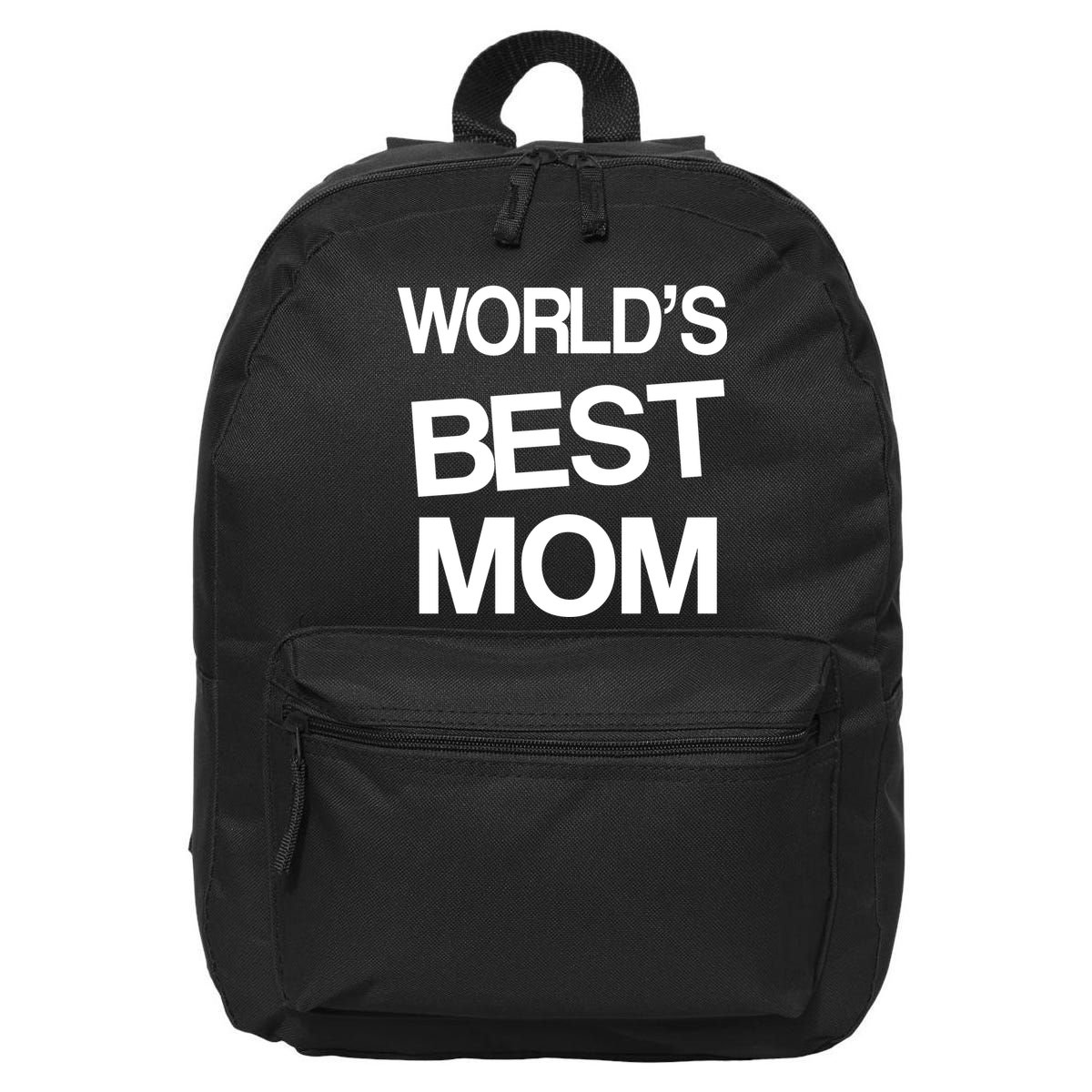 World's Best Mom 16 in Basic Backpack