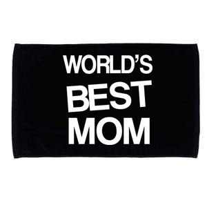 World's Best Mom Microfiber Hand Towel