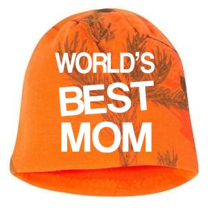 World's Best Mom Kati - Camo Knit Beanie