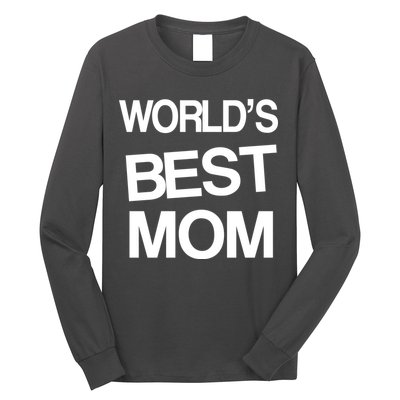 World's Best Mom Long Sleeve Shirt