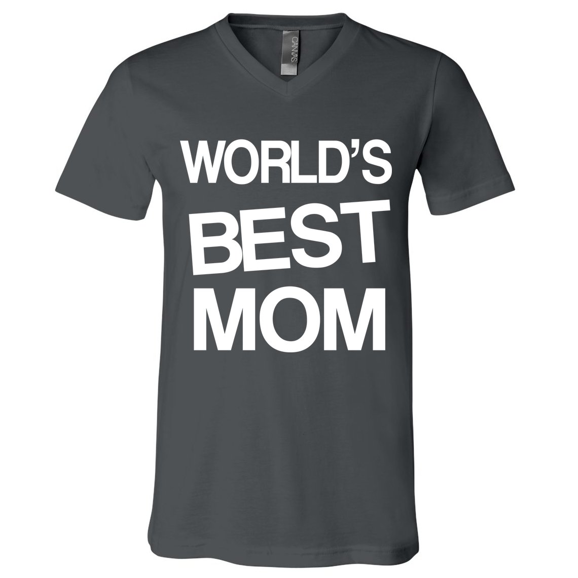 World's Best Mom V-Neck T-Shirt