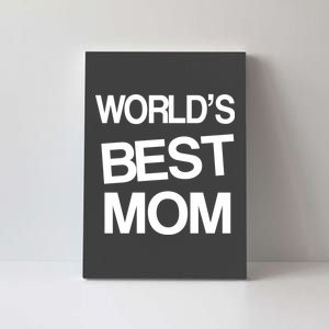 World's Best Mom Canvas