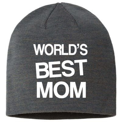 World's Best Mom Sustainable Beanie