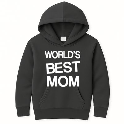 World's Best Mom Kids Hoodie