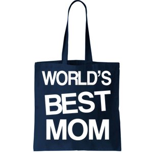 World's Best Mom Tote Bag