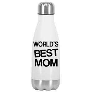 World's Best Mom Stainless Steel Insulated Water Bottle