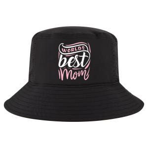 Worlds Best Mom Mothers Day Gift Cool Comfort Performance Bucket Hat