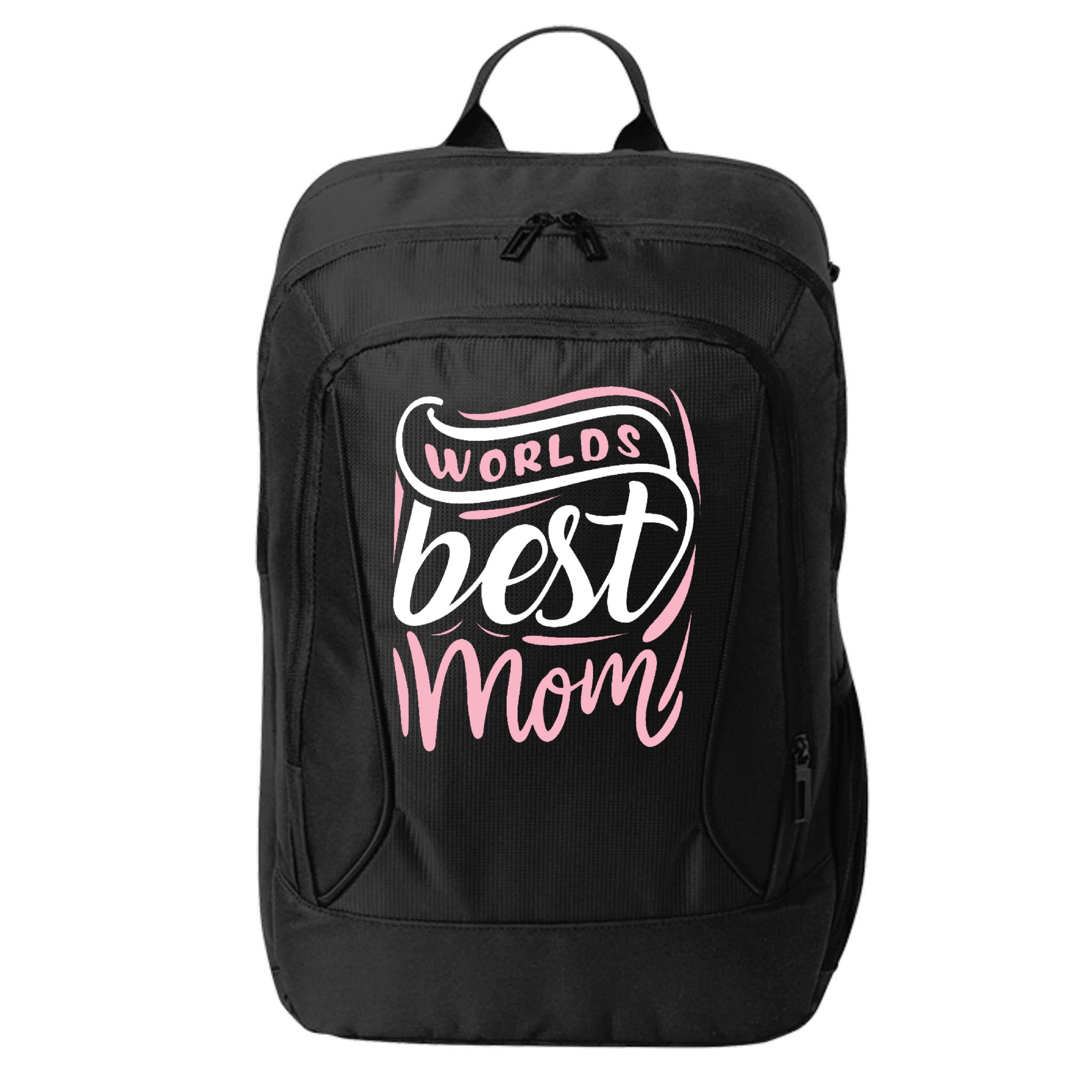 Worlds Best Mom Mothers Day Gift City Backpack