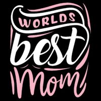 Worlds Best Mom Mothers Day Gift Drawstring Bag