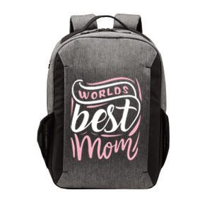 Worlds Best Mom Mothers Day Gift Vector Backpack