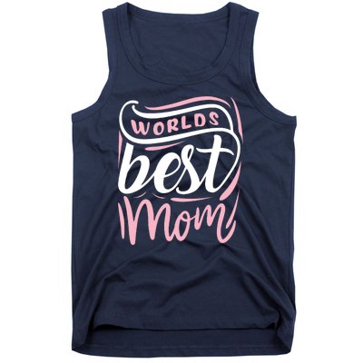 Worlds Best Mom Mothers Day Gift Tank Top