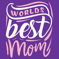 Worlds Best Mom Mothers Day Gift Button