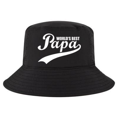 World's Best Papa Cool Comfort Performance Bucket Hat