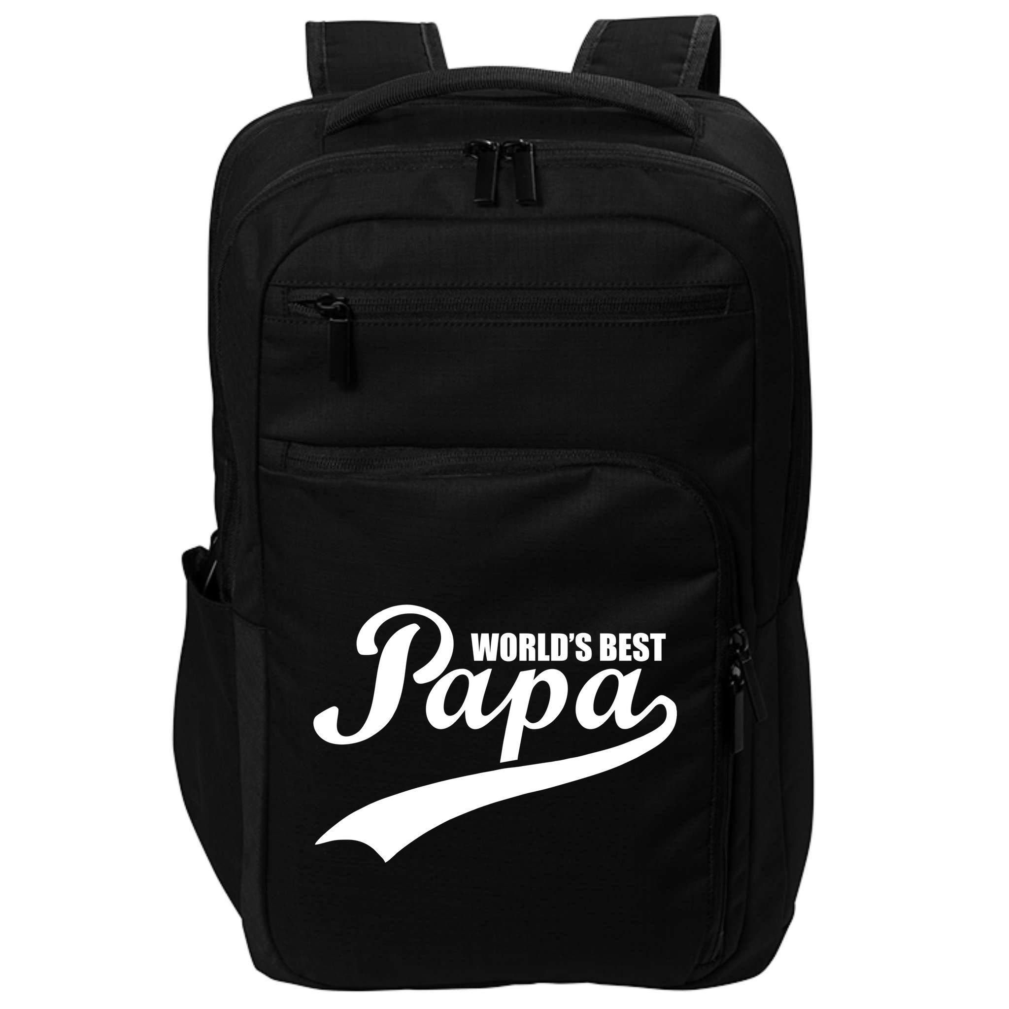 World's Best Papa Impact Tech Backpack