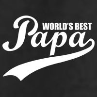 World's Best Papa Adult Drive Performance Visor