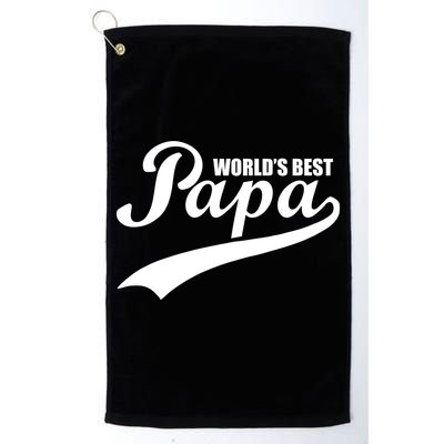 World's Best Papa Golf Towel