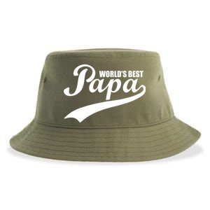 World's Best Papa Sustainable Bucket Hat