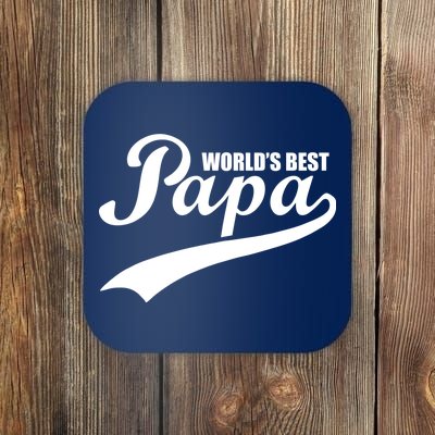 World's Best Papa Coaster