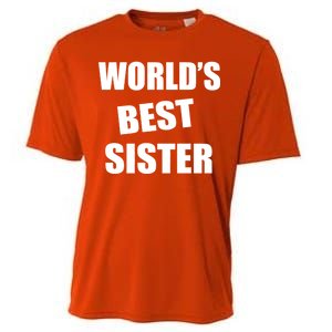 World's Best Sister Cooling Performance Crew T-Shirt