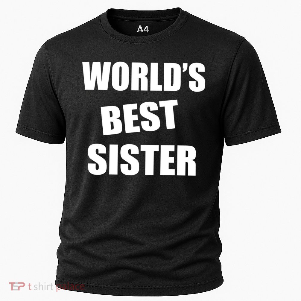 World's Best Sister Cooling Performance Crew T-Shirt
