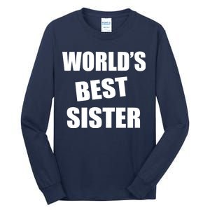 World's Best Sister Tall Long Sleeve T-Shirt