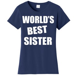 World's Best Sister Women's T-Shirt