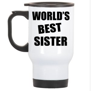 World's Best Sister Stainless Steel Travel Mug