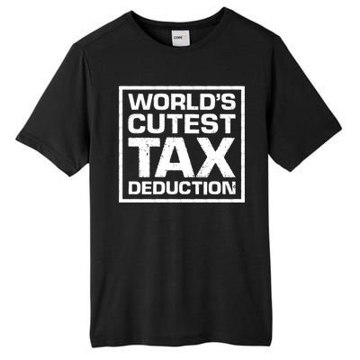 World's Cutest Tax Deduction Tall Fusion ChromaSoft Performance T-Shirt