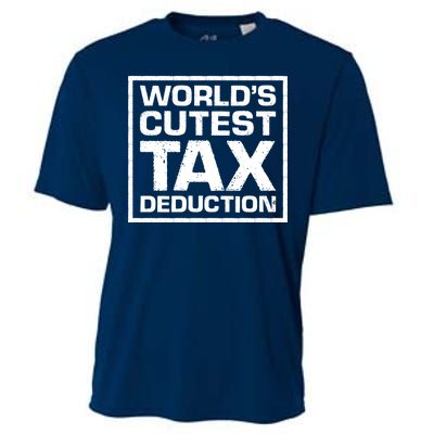 World's Cutest Tax Deduction Cooling Performance Crew T-Shirt