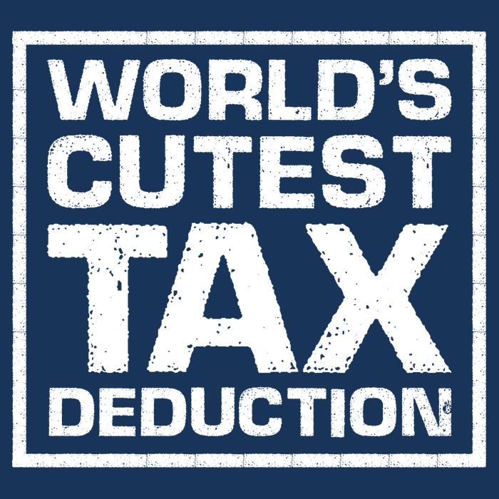 World's Cutest Tax Deduction Sweatshirt