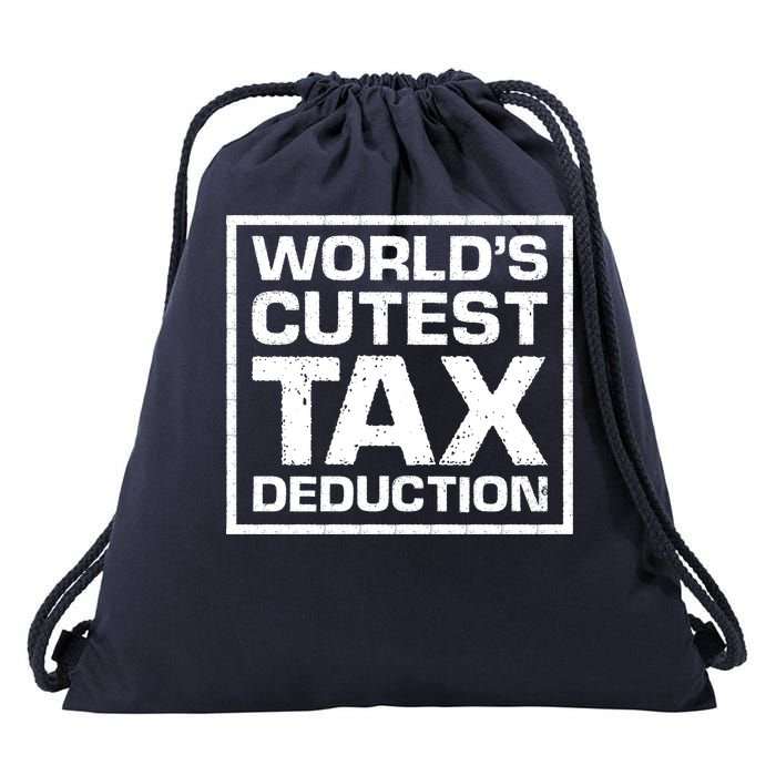 World's Cutest Tax Deduction Drawstring Bag