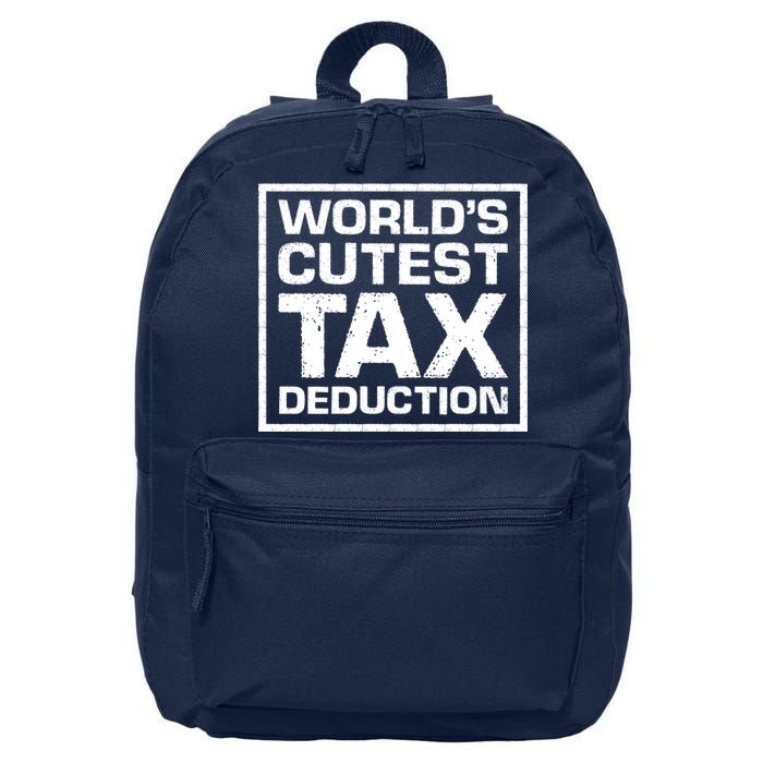 World's Cutest Tax Deduction 16 in Basic Backpack