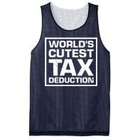 World's Cutest Tax Deduction Mesh Reversible Basketball Jersey Tank