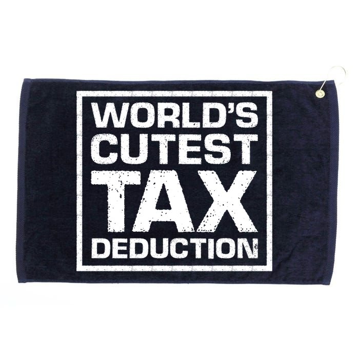 World's Cutest Tax Deduction Grommeted Golf Towel