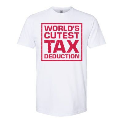 World's Cutest Tax Deduction Softstyle® CVC T-Shirt