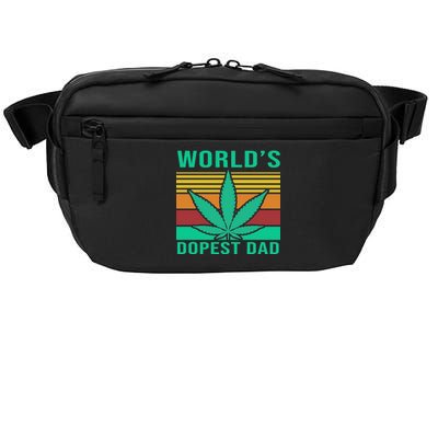 World's Dopest Dad Funny Retro Crossbody Pack