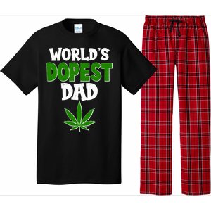 World's Dopest Dad Marijuana Weed  Pajama Set