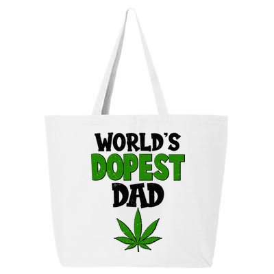 World's Dopest Dad Marijuana Weed  25L Jumbo Tote