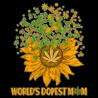 World's Dopest Mom Sunflower Impact Tech Backpack
