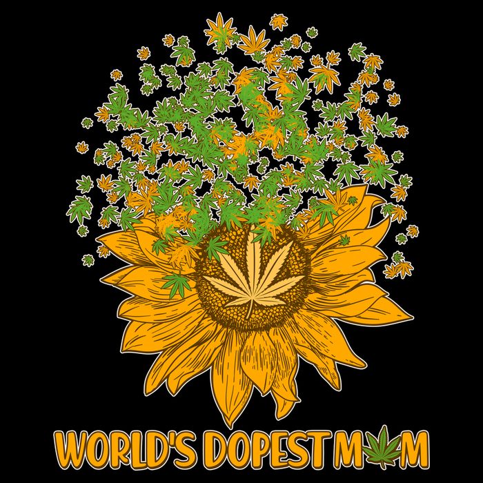 World's Dopest Mom Sunflower Impact Tech Backpack