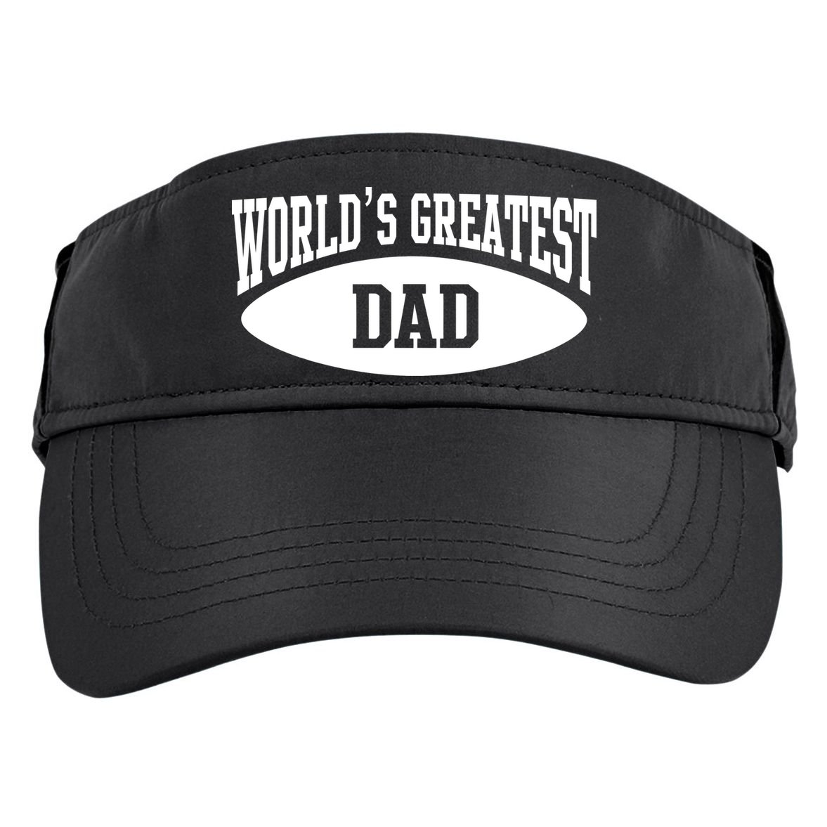 World's Greatest Dad Adult Drive Performance Visor