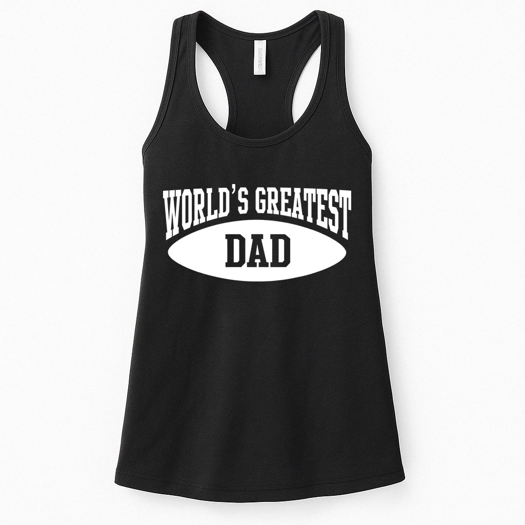 World's Greatest Dad Womens Tank Top