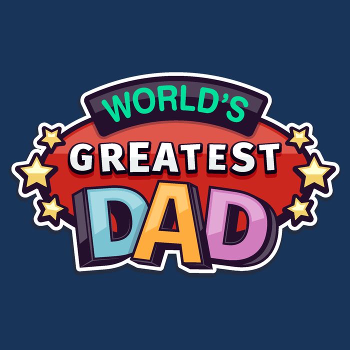 World's Greatest Dad Colorful Father's Day Apron