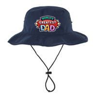 World's Greatest Dad Colorful Father's Day Bucket Hat