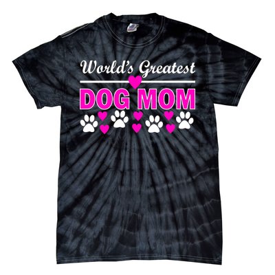 World's Greatest Dog Mom Tie-Dye T-Shirt