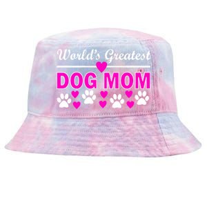 World's Greatest Dog Mom Tie-Dyed Bucket Hat